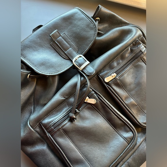 Vintage Piel Leather Backpack - Picture 4 of 11